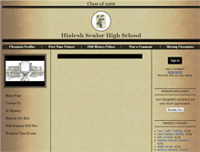 Tablet Screenshot of hialeahhigh.com